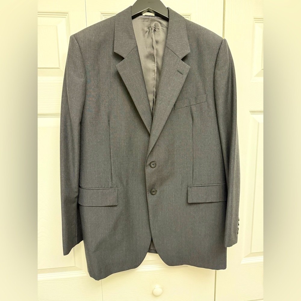 Preowned Alexander McQueen Wool and mohair blazer